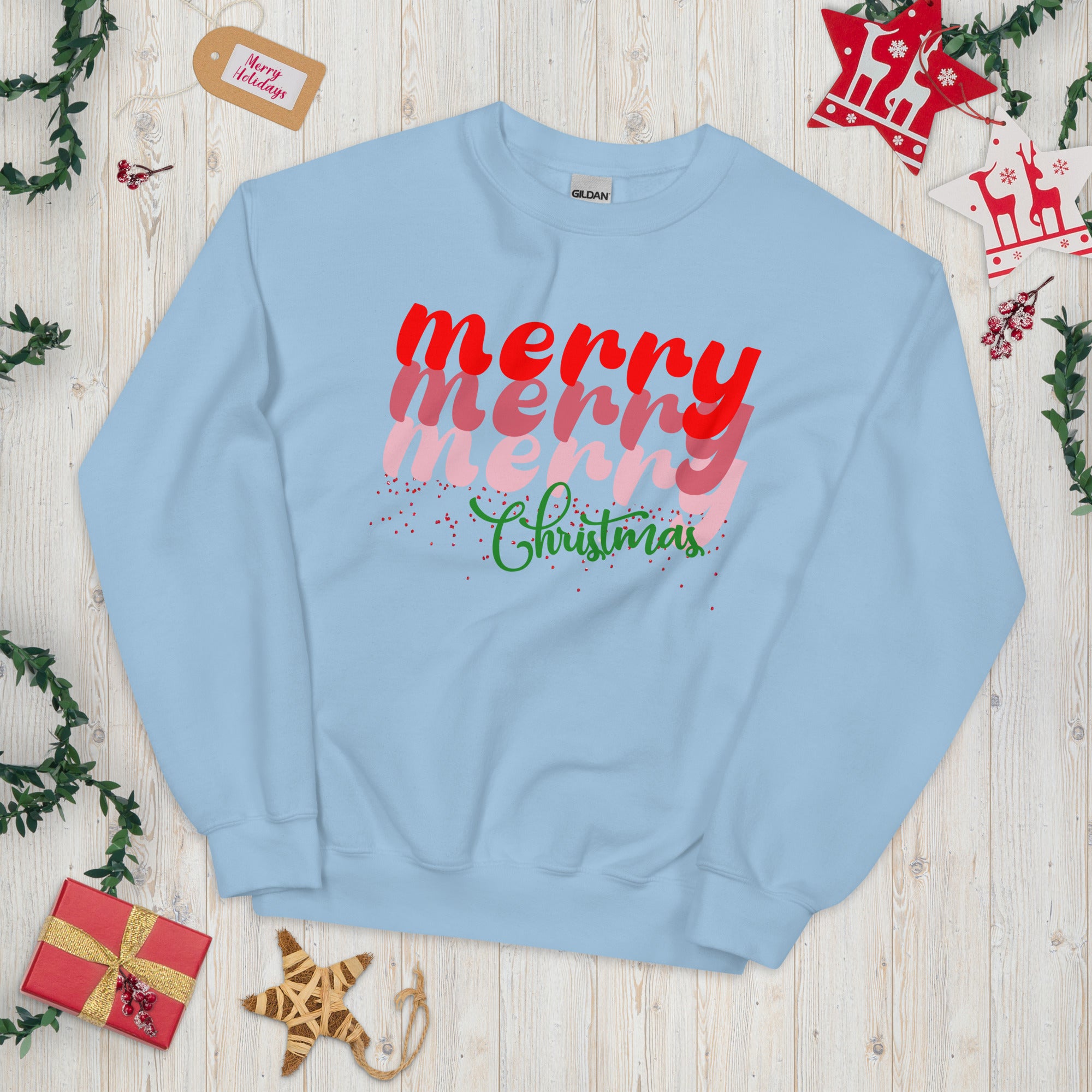 Unisex kertsttrui (MERRY XMAS)