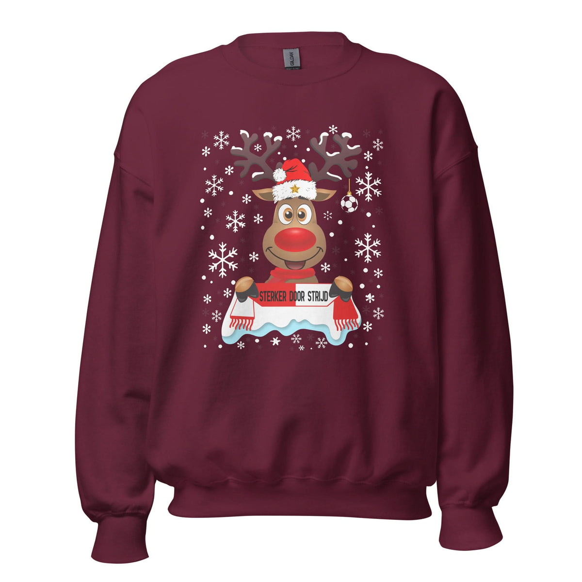 Unisex Kersttrui ( Sterker door strijd )