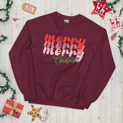 Unisex kertsttrui (MERRY XMAS)