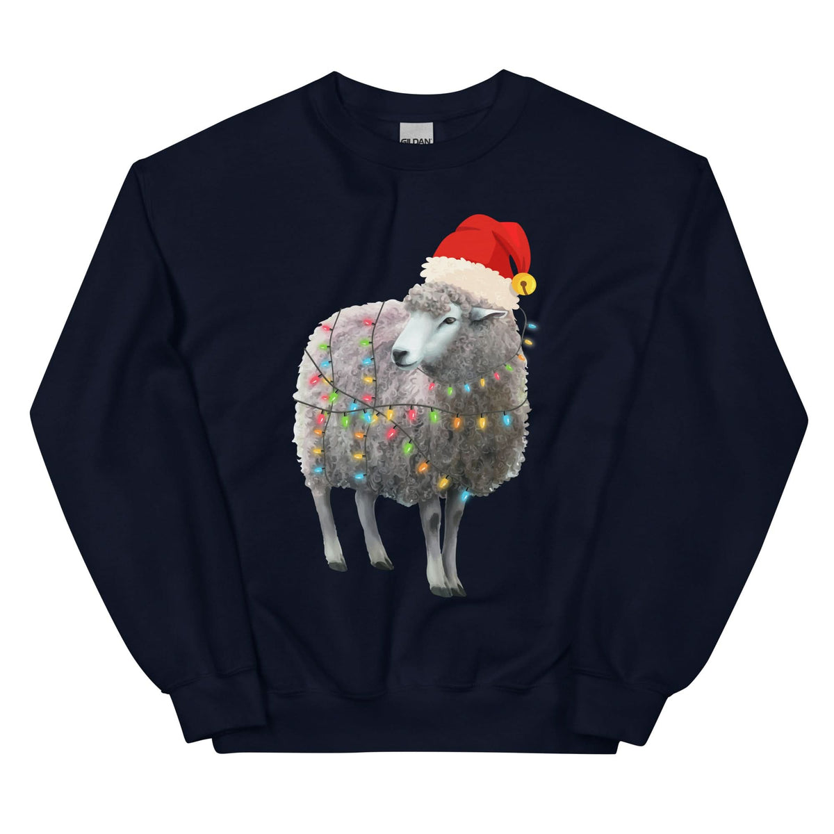 Unisex Kersttrui ( kerst schaap)