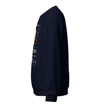 Unisex Kersttrui ( All i want for Christmas is BIER)