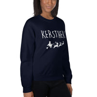 Unisex kersttrui (Kerstheks) heks