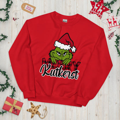 Unisex sweatshirt (Merry kutkerst) kersttrui