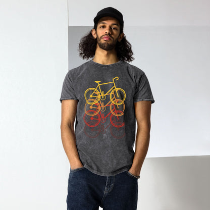 Denim T-shirt (Wielrenfietsen)
