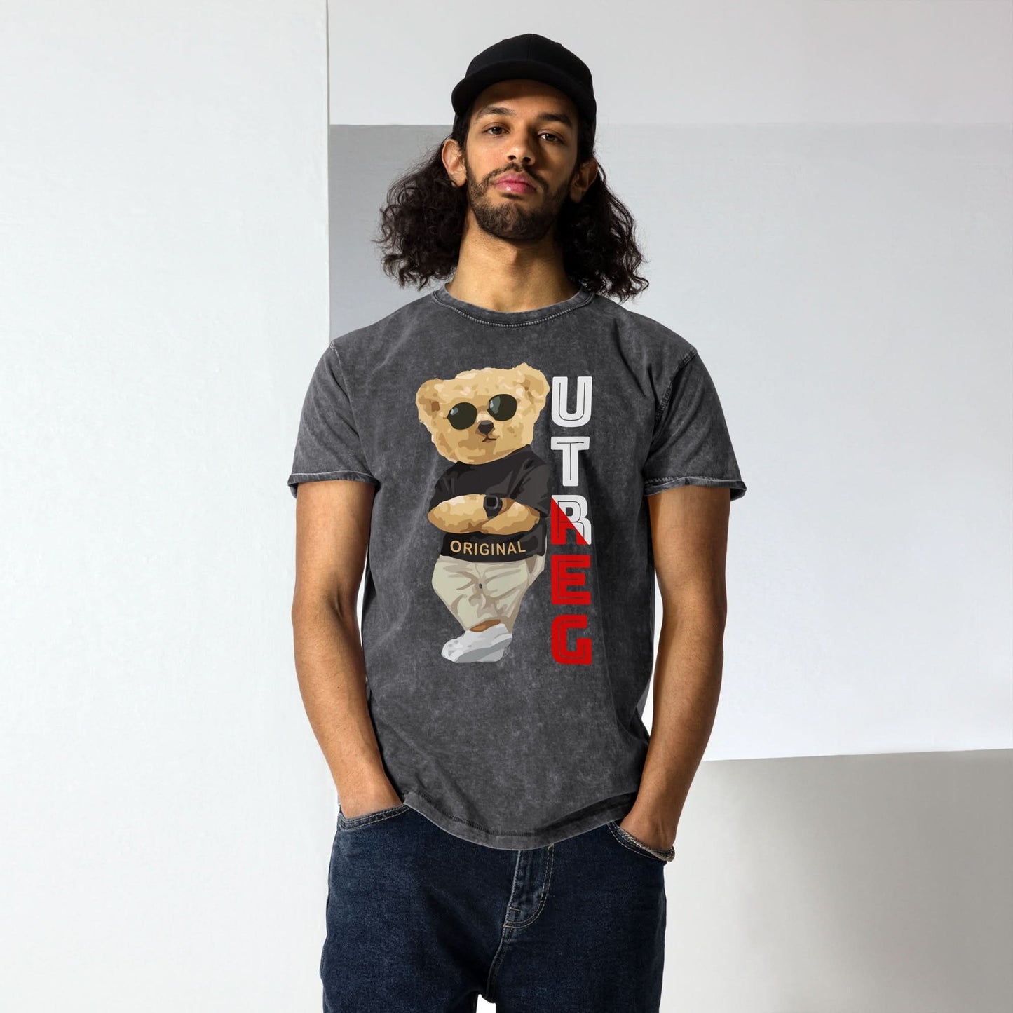 Denim T-shirt (Bear Utreg)