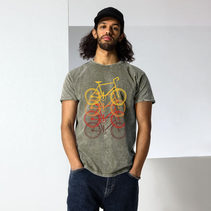 Denim T-shirt (Wielrenfietsen)