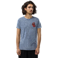 Geborduurd Denim T-shirt