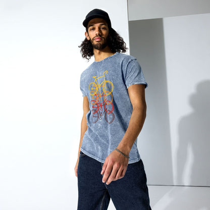 Denim T-shirt (Wielrenfietsen)