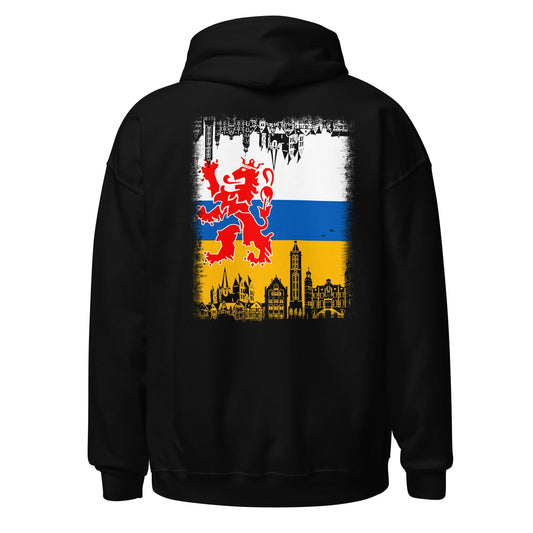 Unisex hoodie ( Limburg stad achterkant)