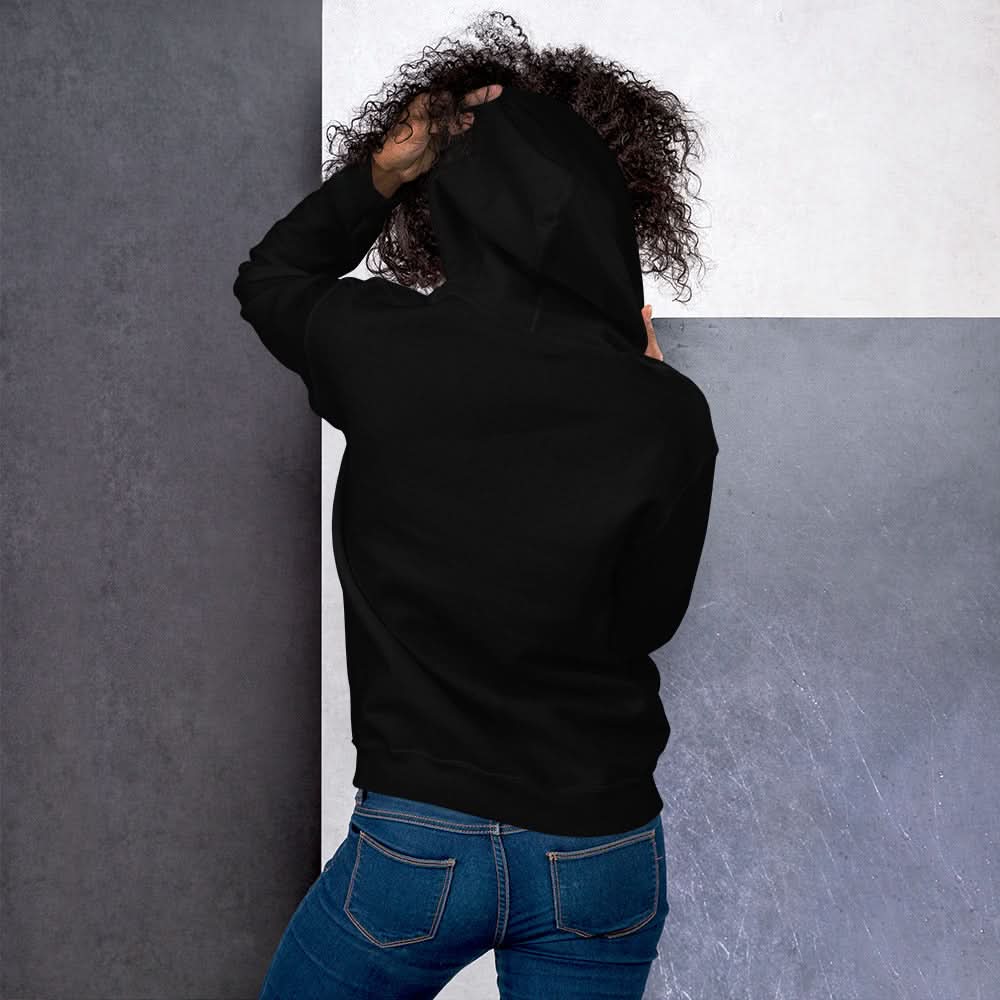 Unisex hoodie (Onderschat me niet)