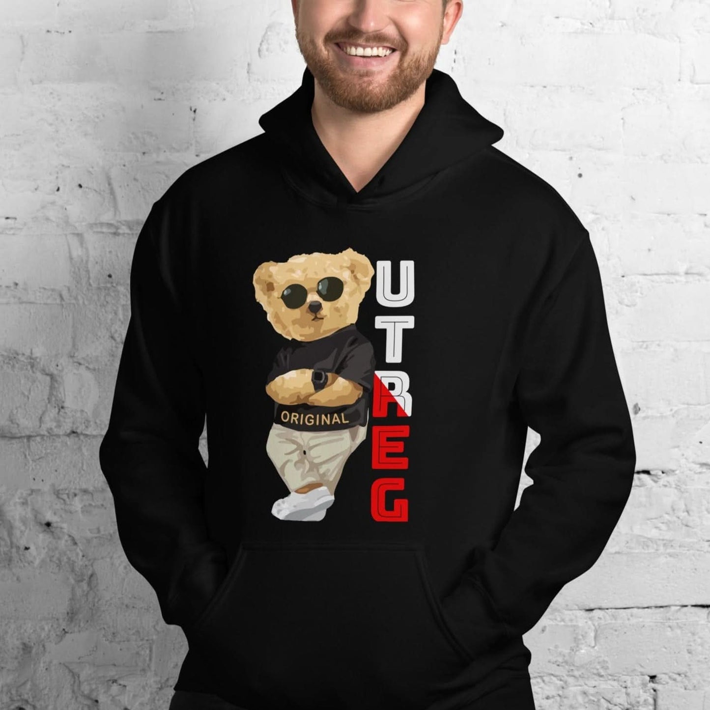 Unisex Hoodie ( Utreg bear)