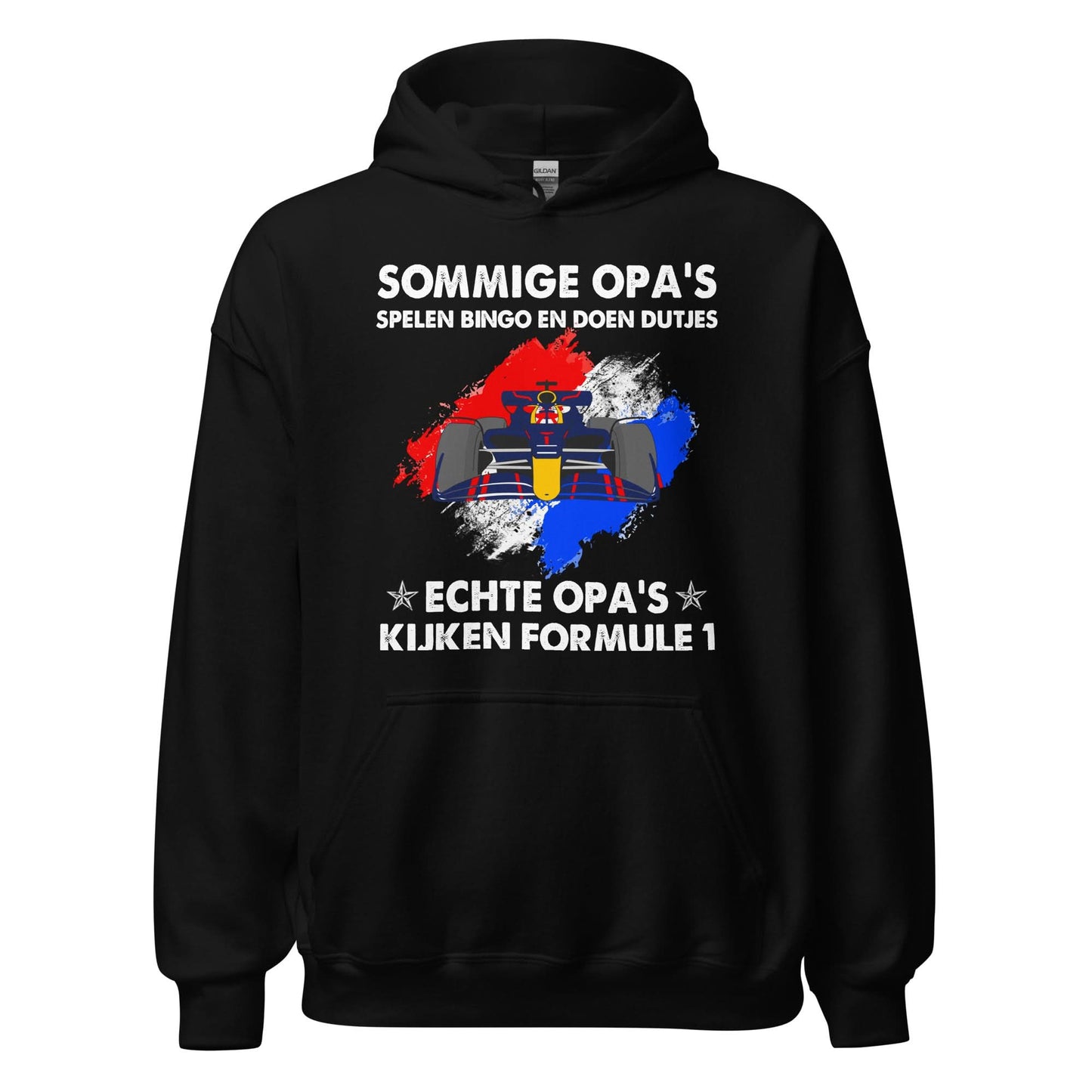 Unisex hoodie (Echte opa's kijken formule 1)