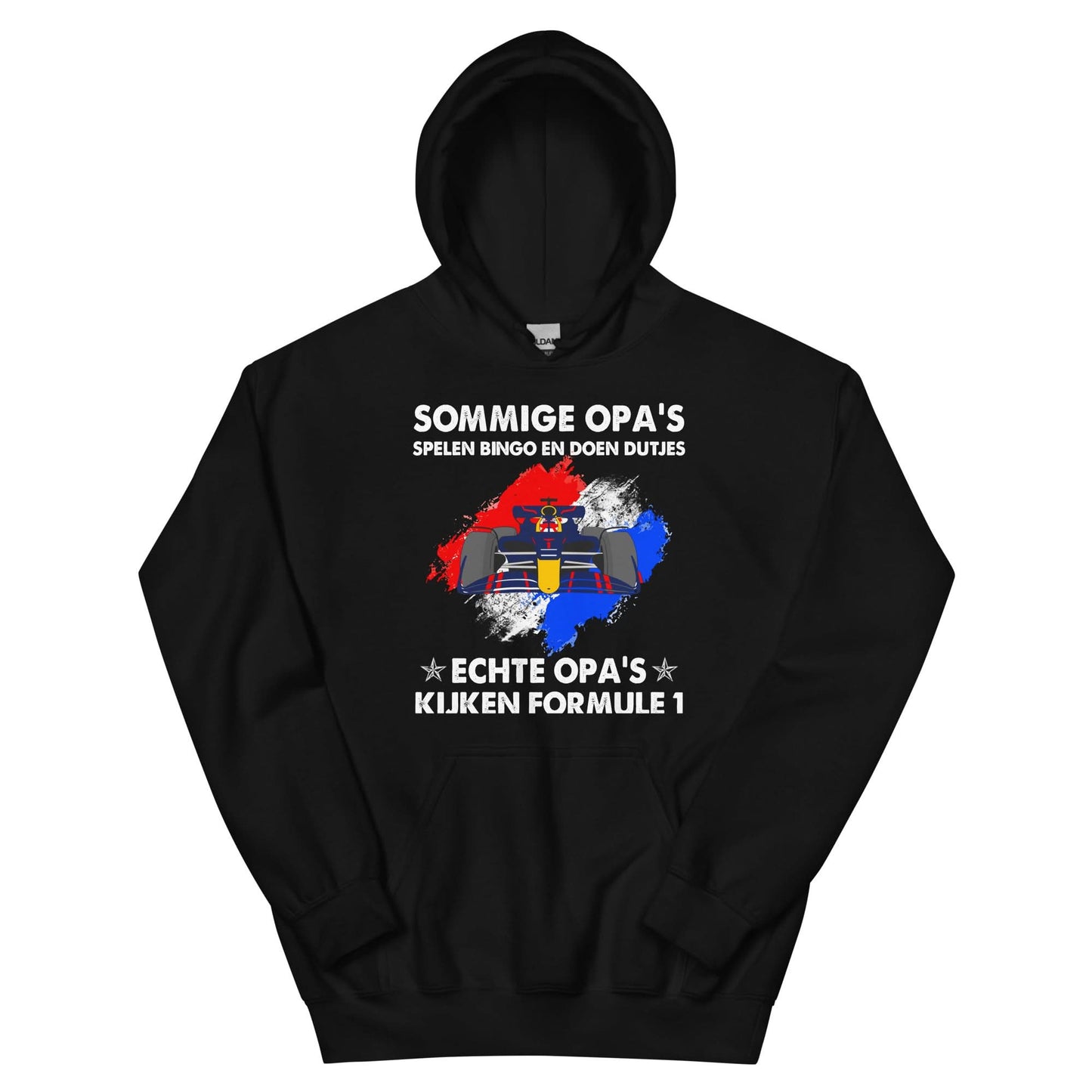 Unisex hoodie (Echte opa's kijken formule 1)