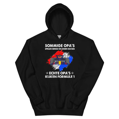 Unisex hoodie (Echte opa's kijken formule 1)