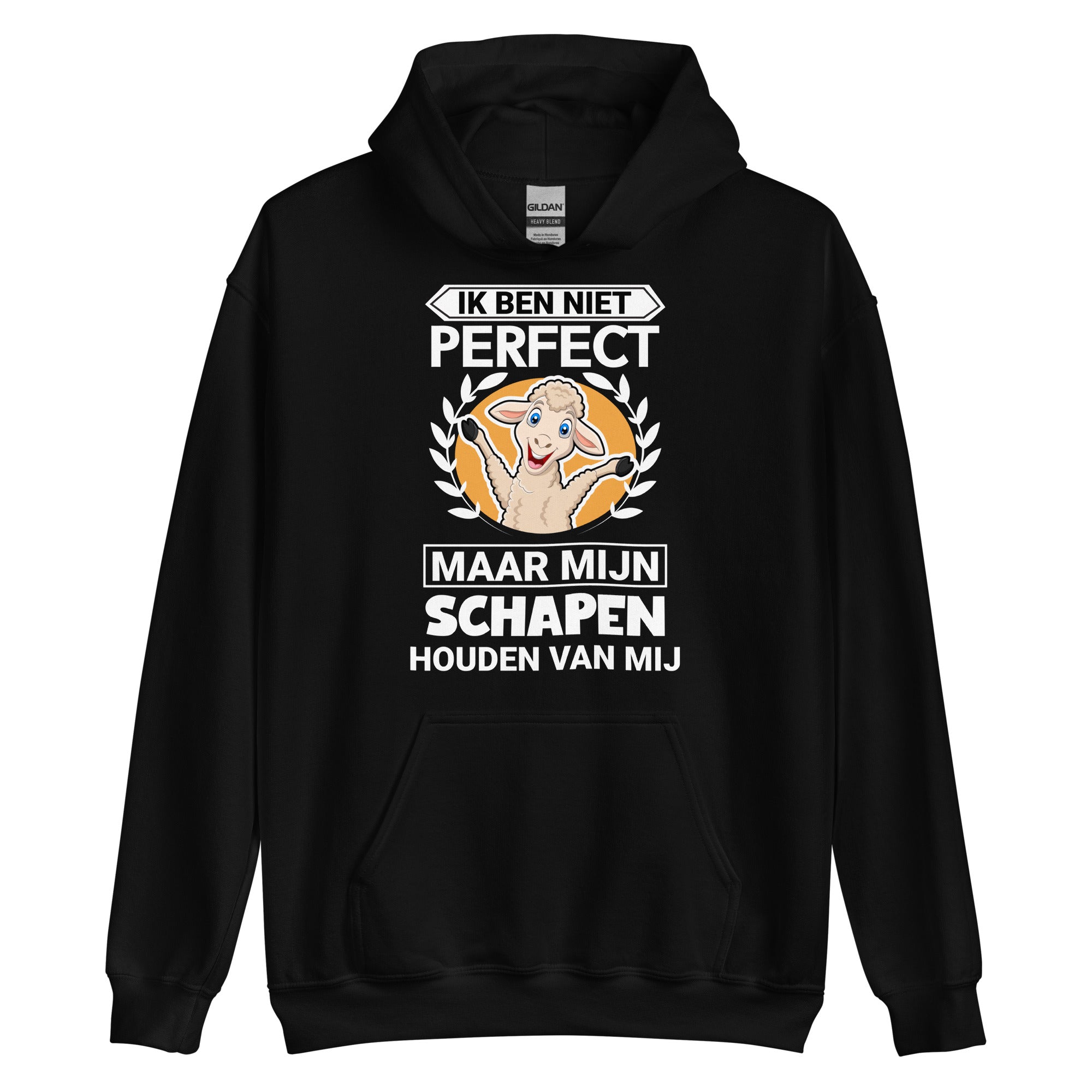 Unisex hoodie (niet perfect maar mijn schapen houden van mij)