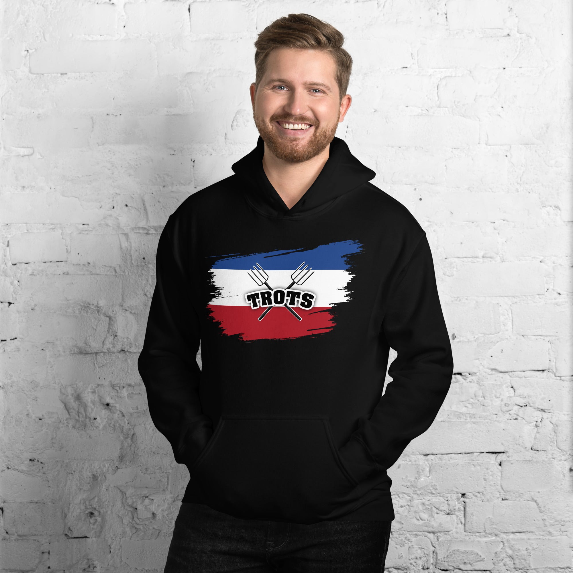 unisex Hoodie ( Trots boer vlag)