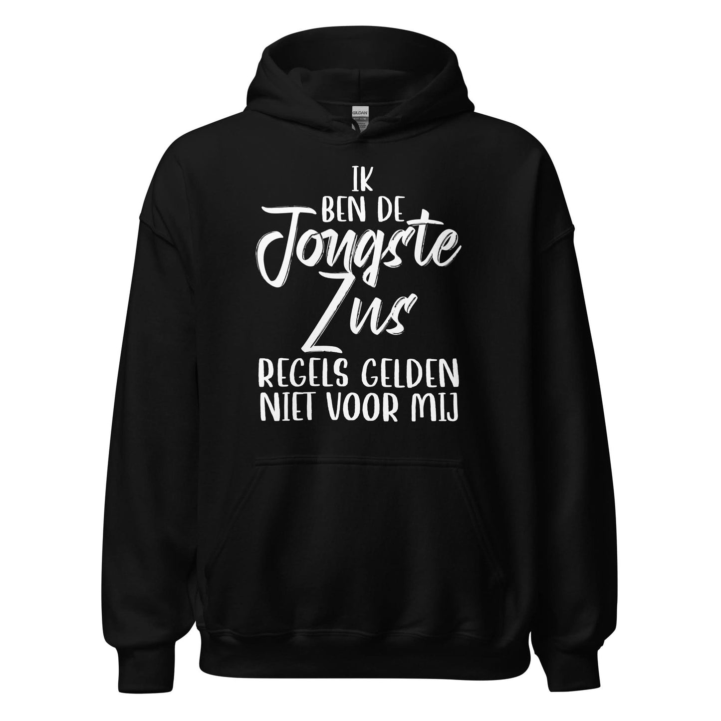 Unisex Hoodie ( Jongste zus)