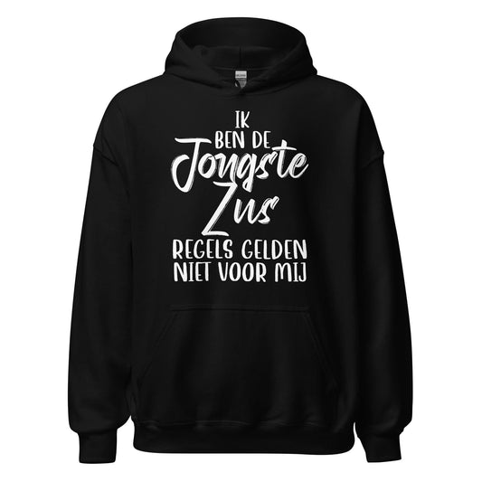 Unisex Hoodie ( Jongste zus)