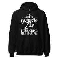 Unisex Hoodie ( Jongste zus)