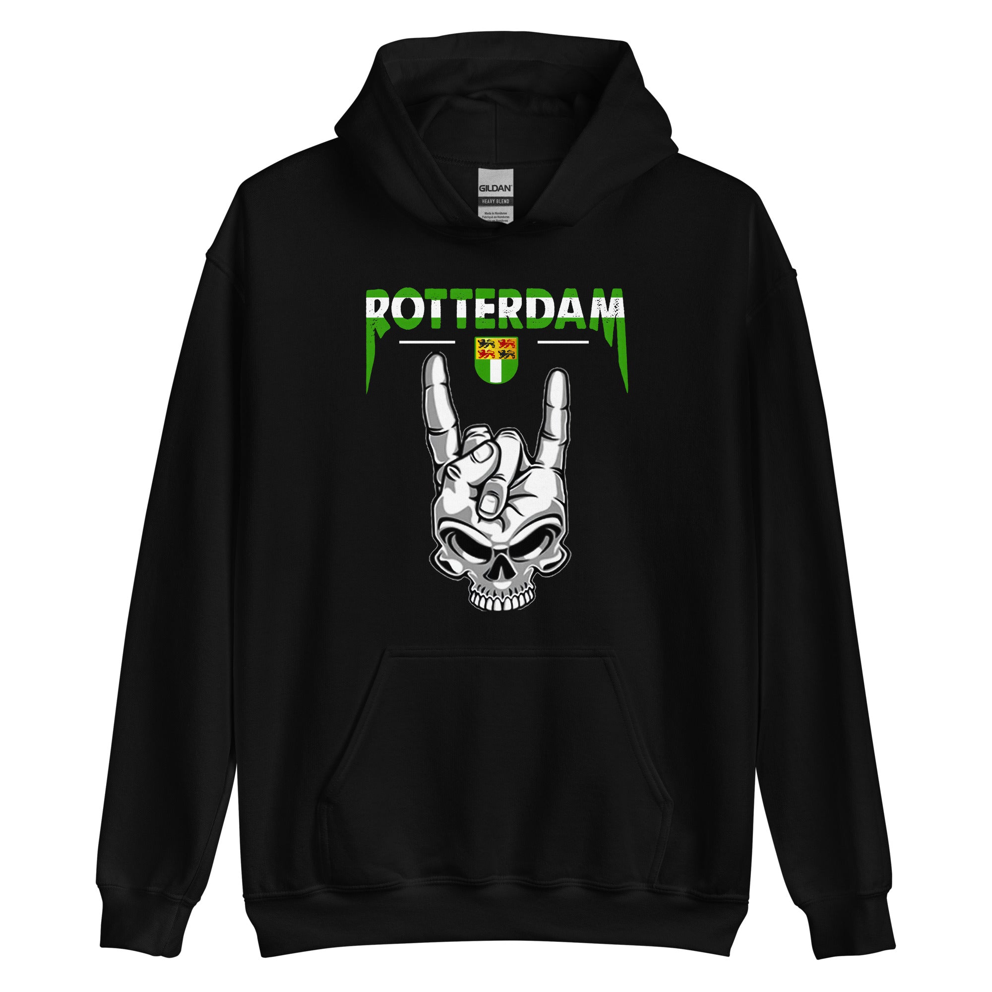 Unisex hoodie (Rotterdam Skull)