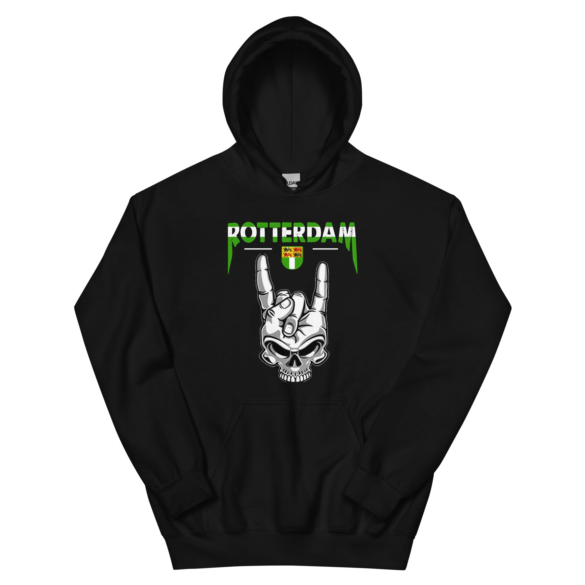 Unisex hoodie (Rotterdam Skull)