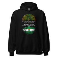Unisex hoodie (Bladeren kunnen van kleur veranderen maar mijn wortels niet)