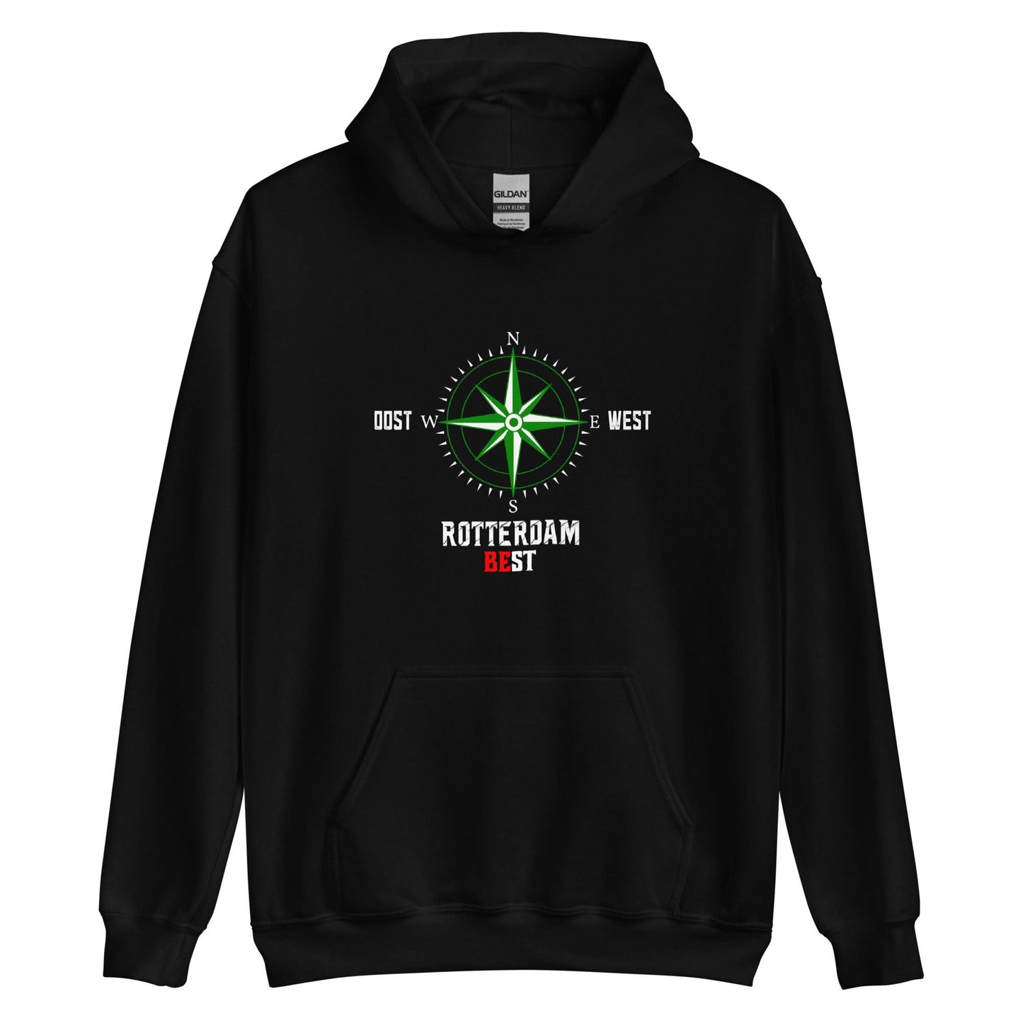 Uniseks hoodie  (Oost west Rotterdam best)