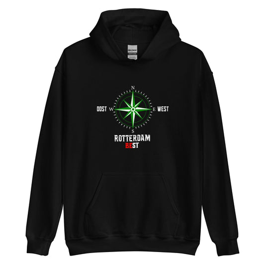 Uniseks hoodie  (Oost west Rotterdam best)