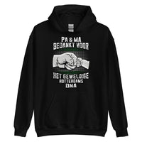 Unisex hoodie (Bedankt voor het geweldige DNA)