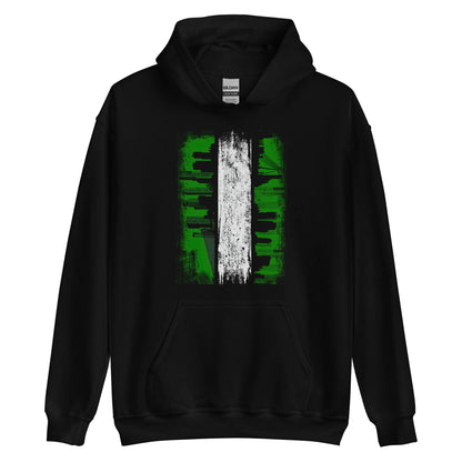 Unisex hoodie (Rotterdam Skyline Vlag)