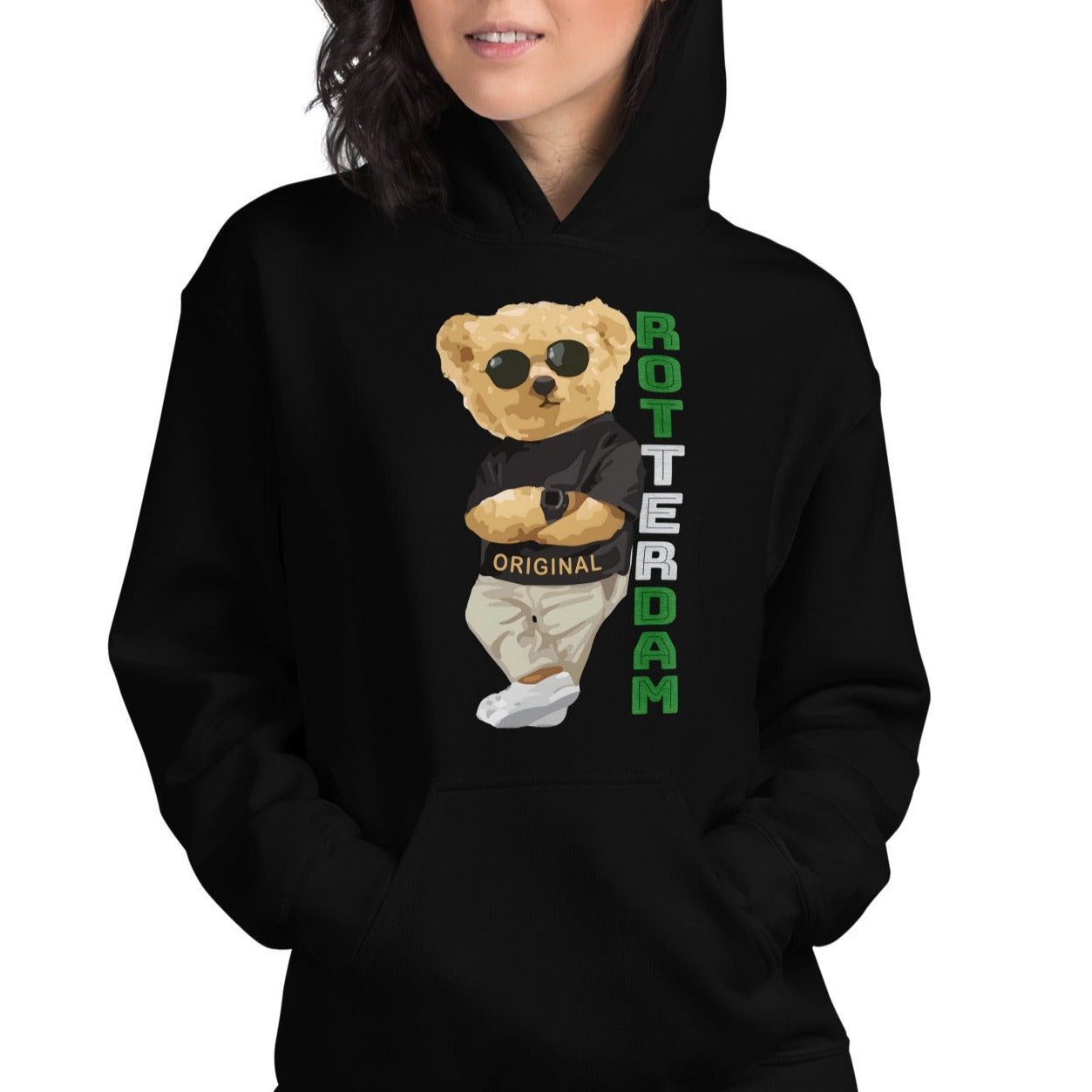 Unisex hoodie (Rotterdam Bear )