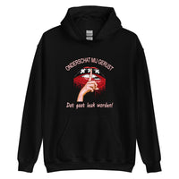 Unisex hoodie (Onderschat mij gerust)