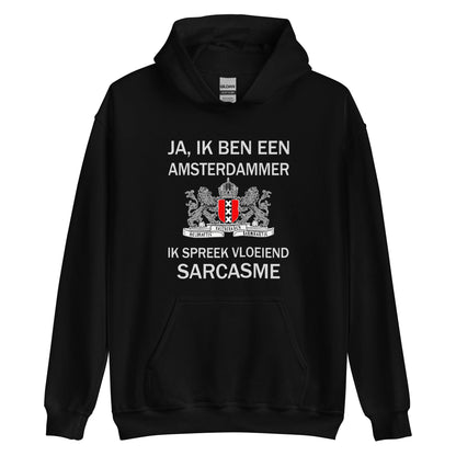 Unisex hoodie (Amsterdam Sarcasm)