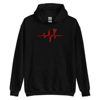 Unisex hoodie (Amsterdam Heartbeat)