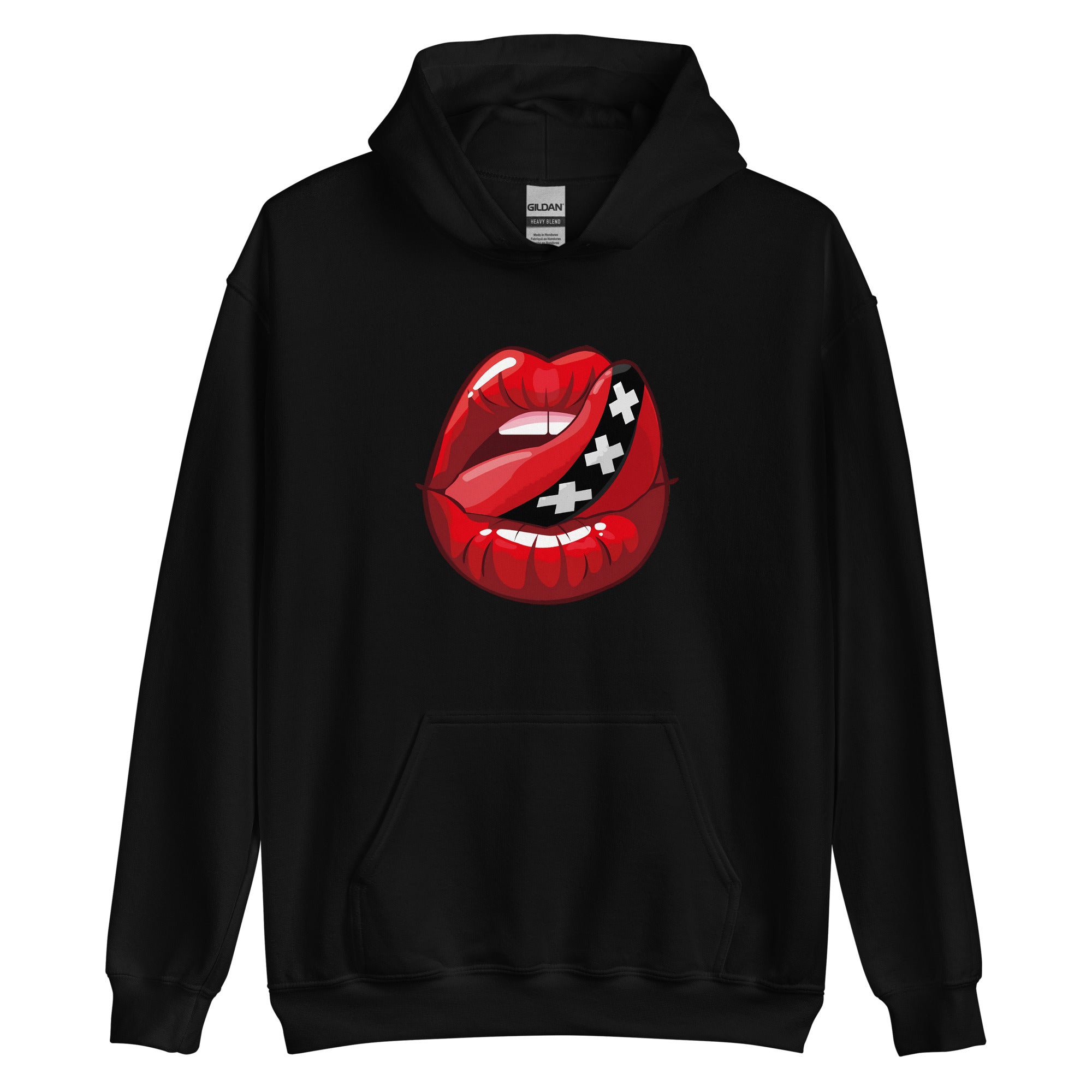 Unisex hoodie (Amsterdam Lips)