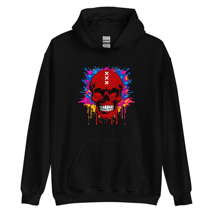 Unisex hoodie (Amsterdam Skull Art)