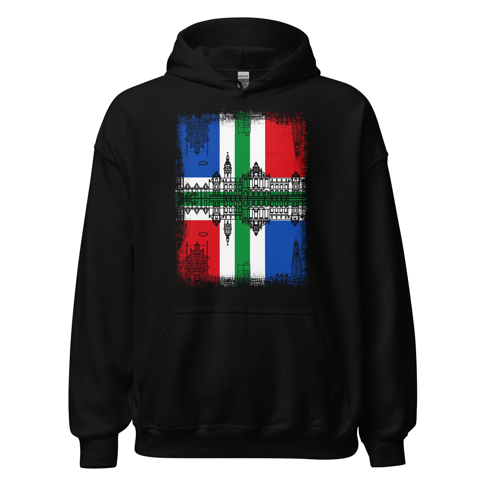 Unisex hoodie (groningen city flag)