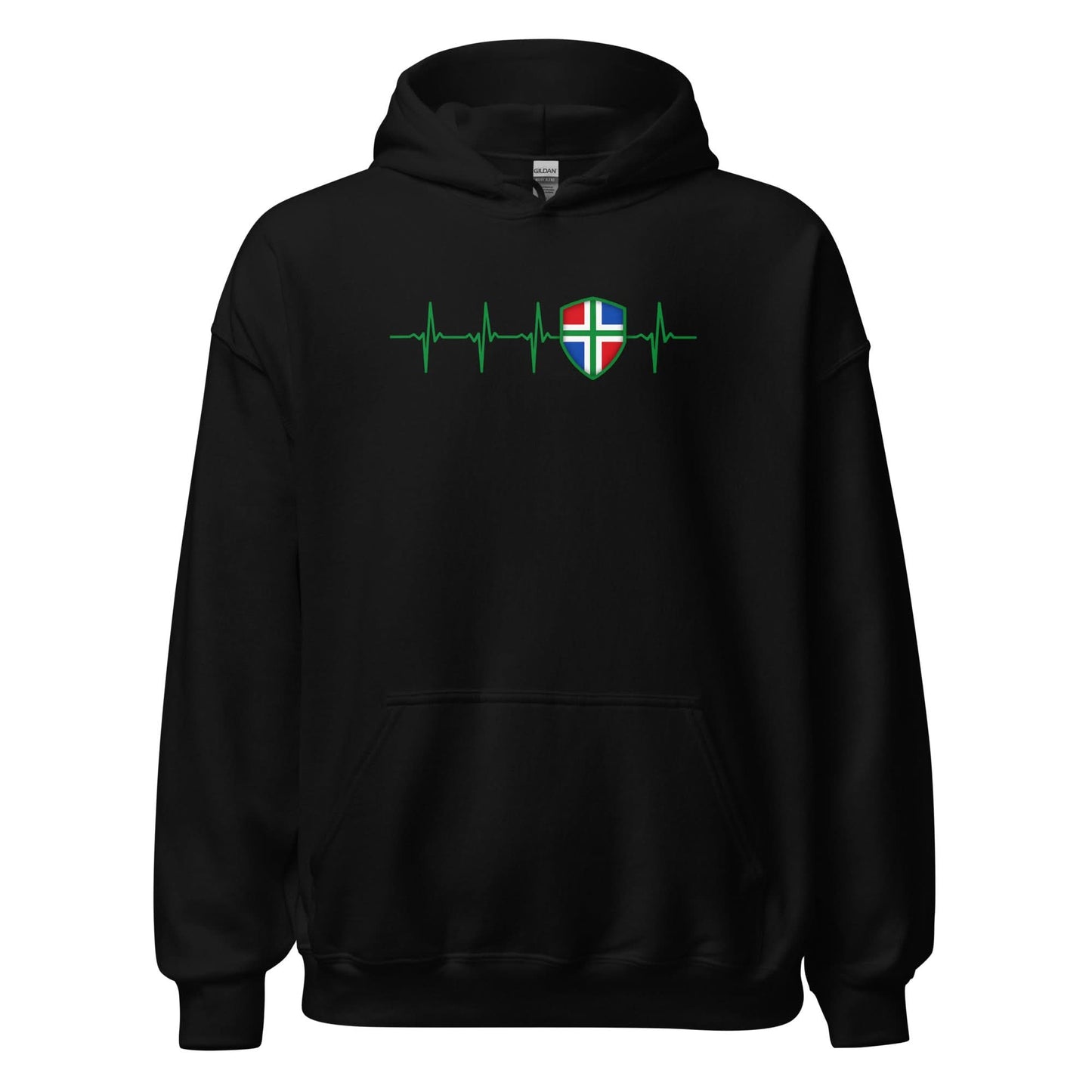 Unisex hoodie (Groningen Heartbeat)