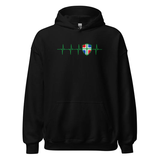 Unisex hoodie (Groningen Heartbeat)