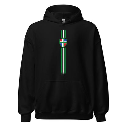 Unisex hoodie (Groningen Flag Line)