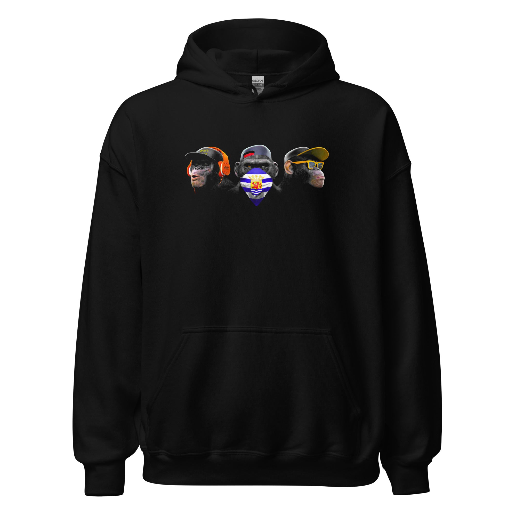 Unisex hoodie (Zeeland Flag Horen Zien en Zwijgen)