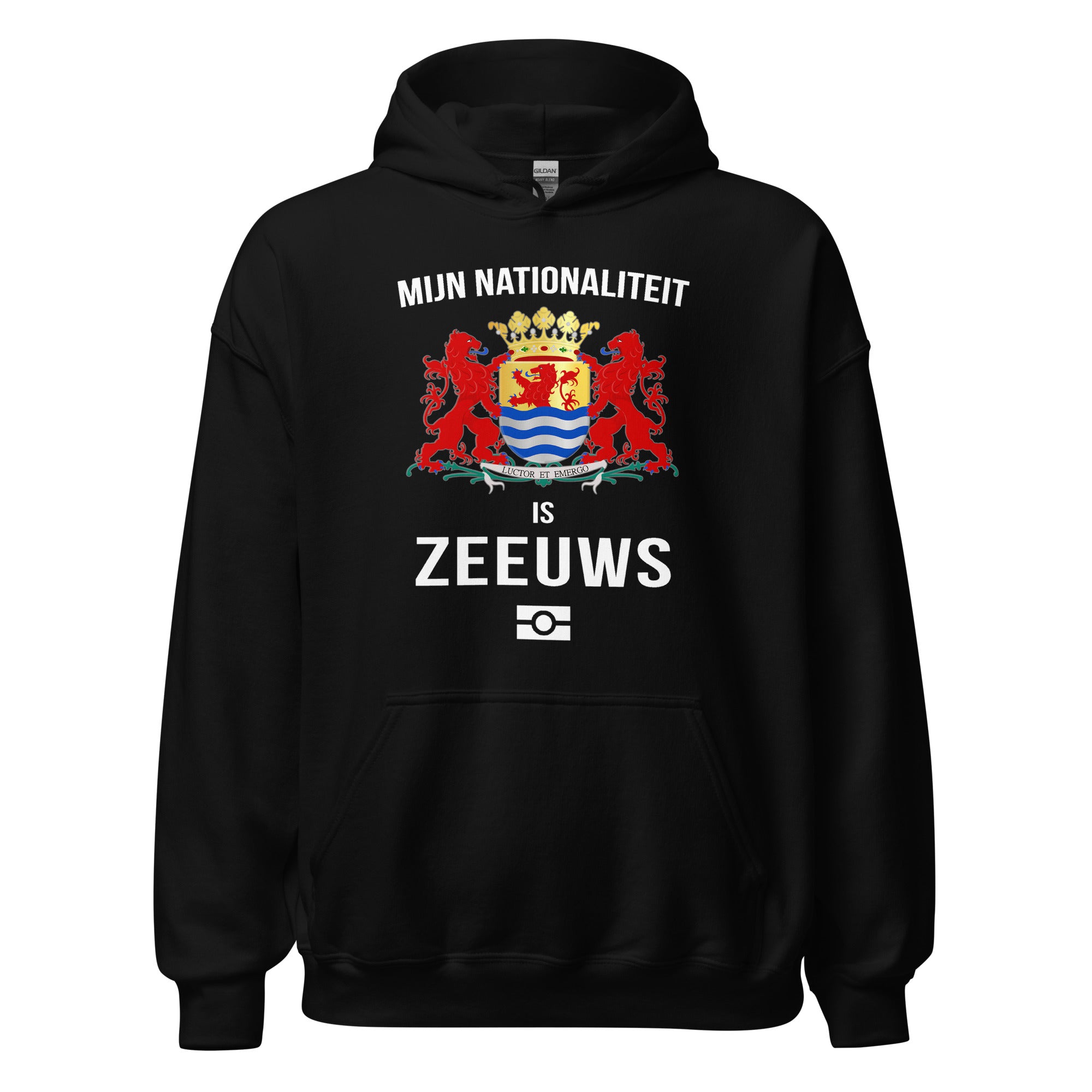 Unisex hoodie (ZEEUWS Nationaliteit) Zeeland