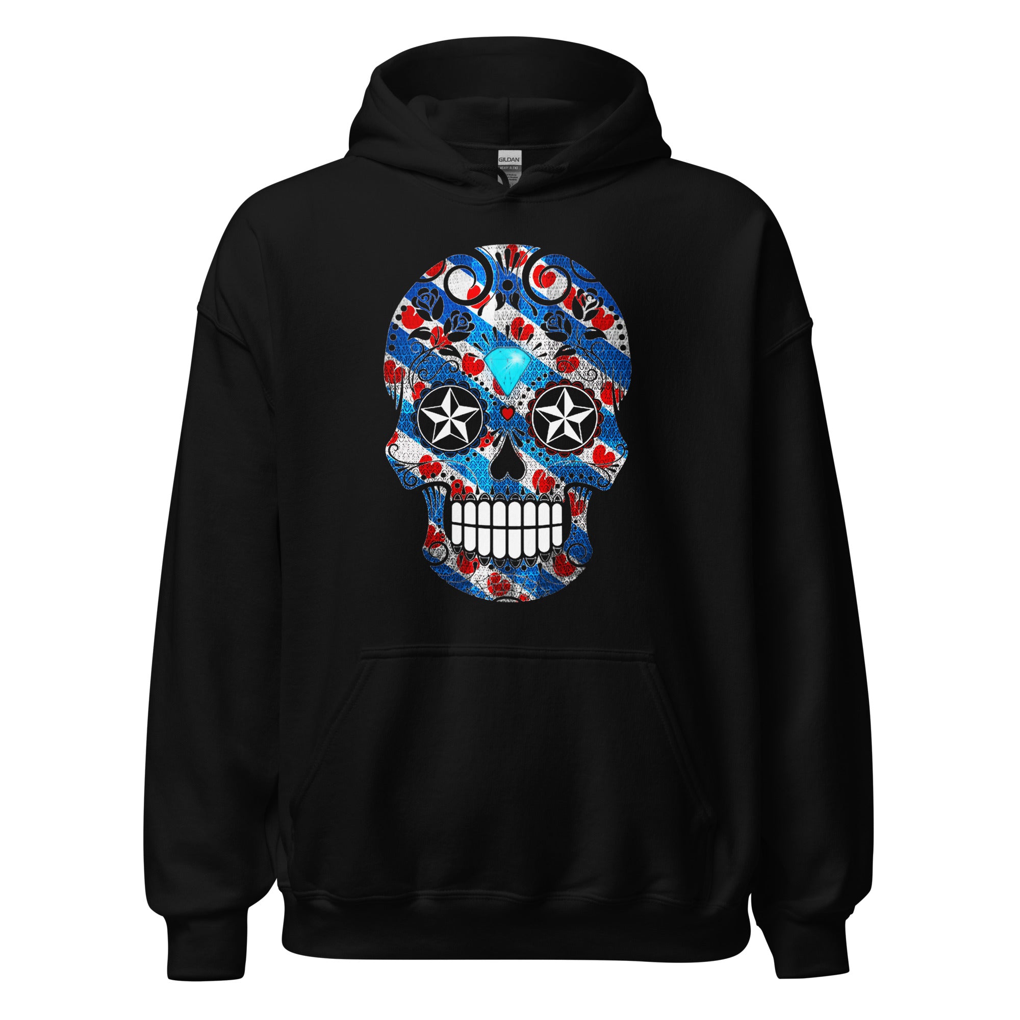 Unisex hoodie (Friesland Sugar Skull)