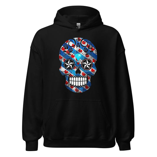Unisex hoodie (Friesland Sugar Skull)