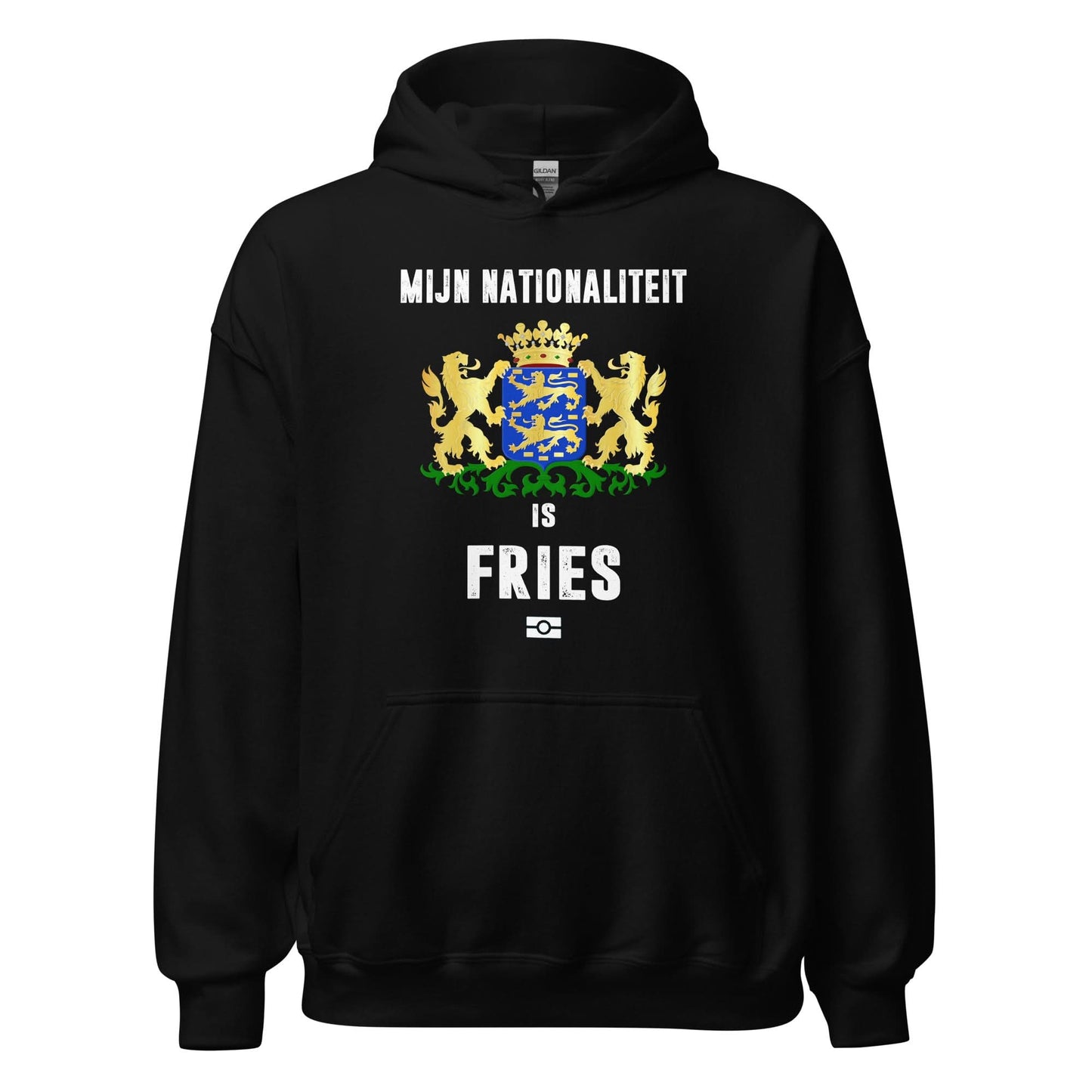 Unisex hoodie (Mijn nationaliteit is fries)