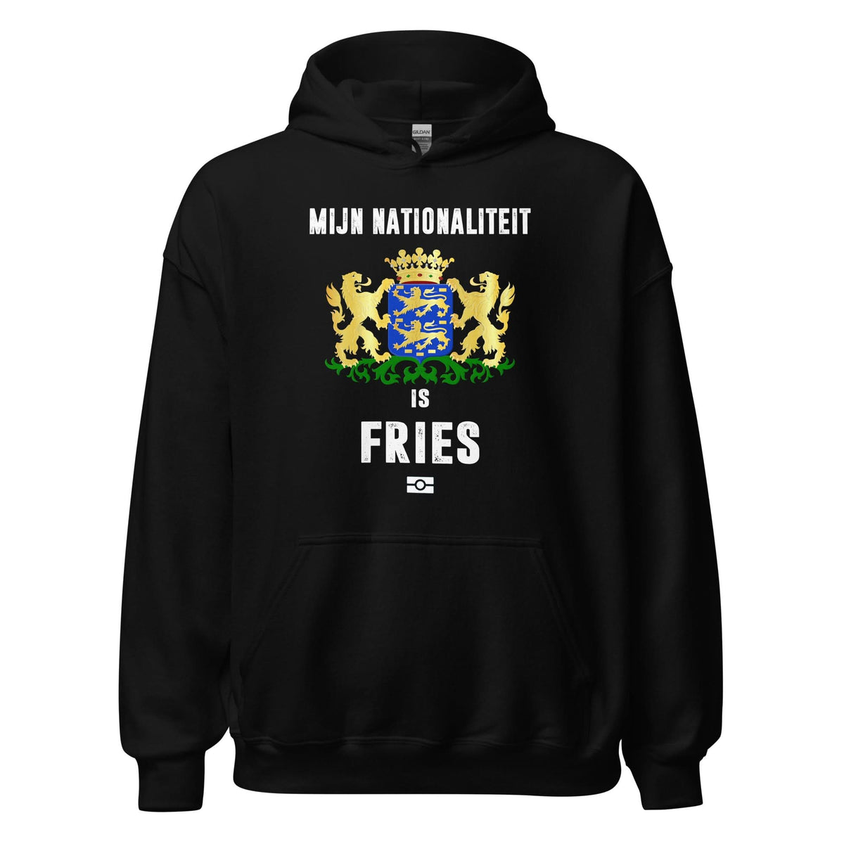 Unisex hoodie (Mijn nationaliteit is fries)