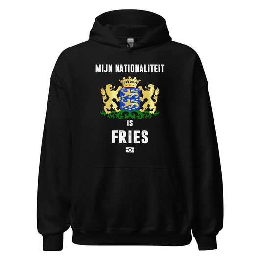 Unisex hoodie (Mijn nationaliteit is fries)
