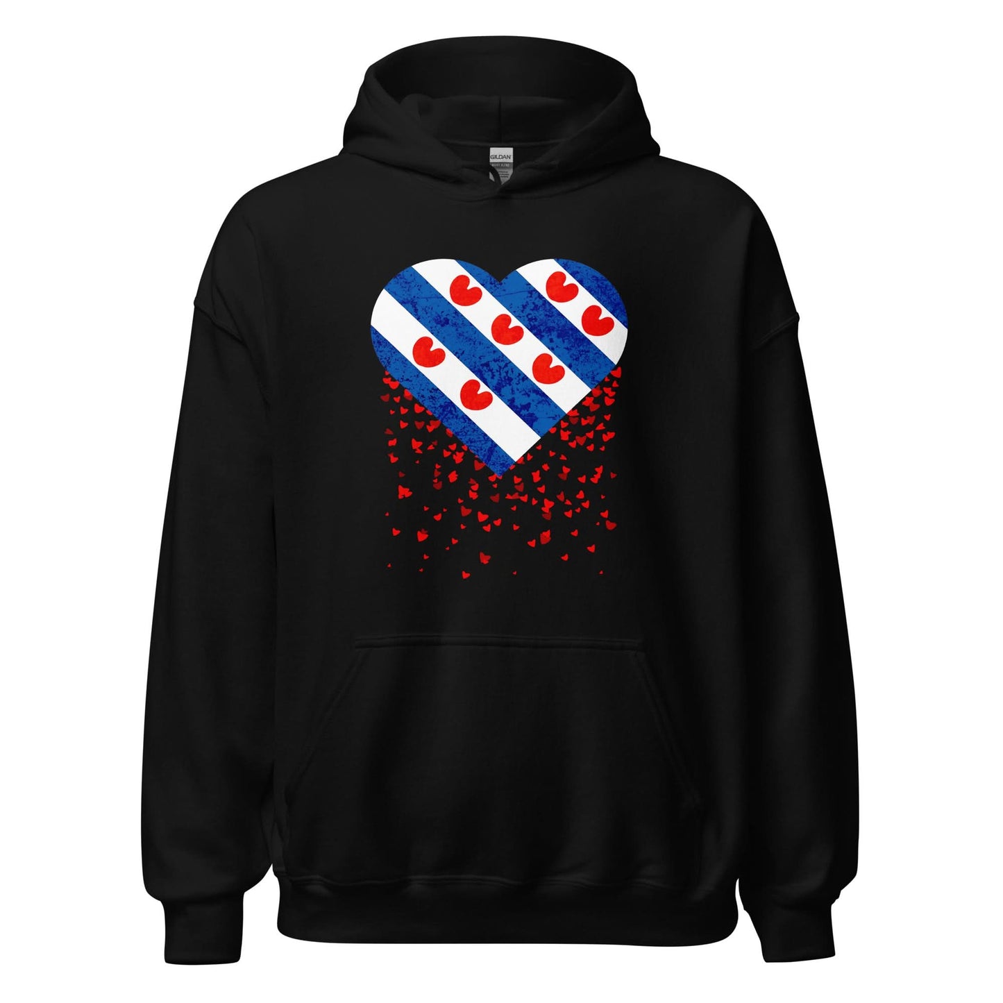 Unisex hoodie (Friesland Hart)