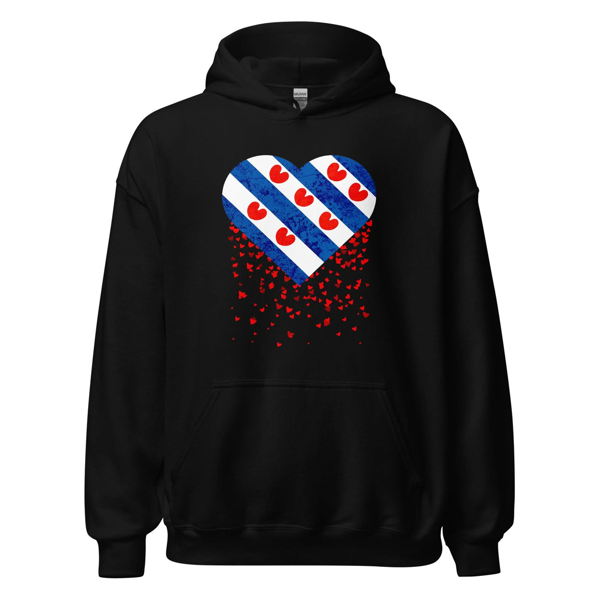 Unisex hoodie (Friesland Hart)