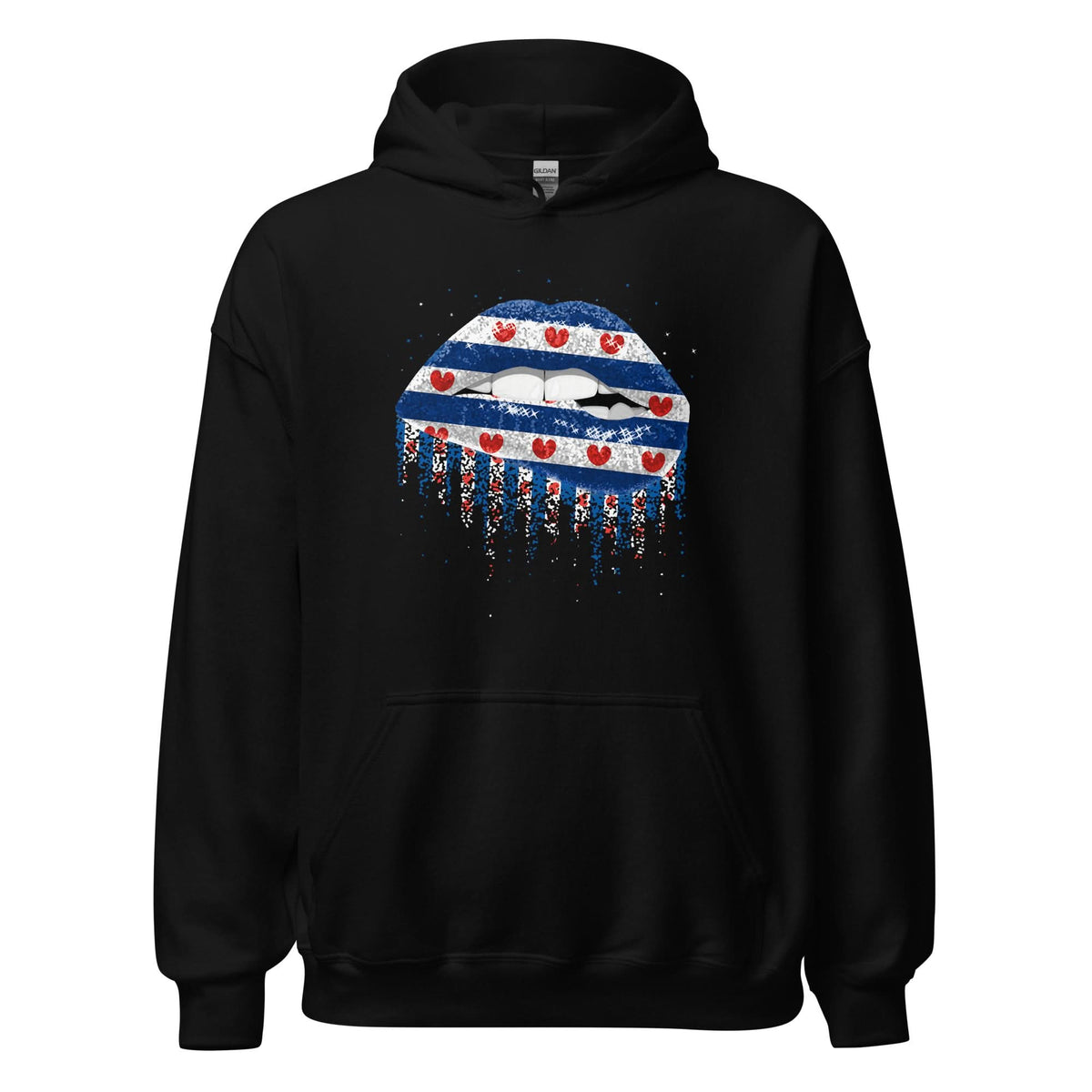 Unisex hoodie (Friesland Lips)